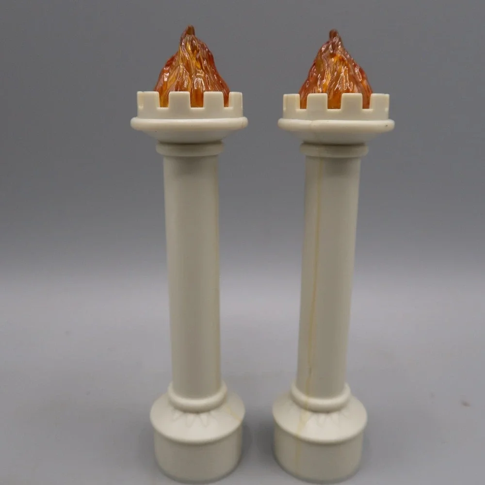 Disney Cinderella Castle Monorail Playset Replacement Part Light Up Torch lot‎